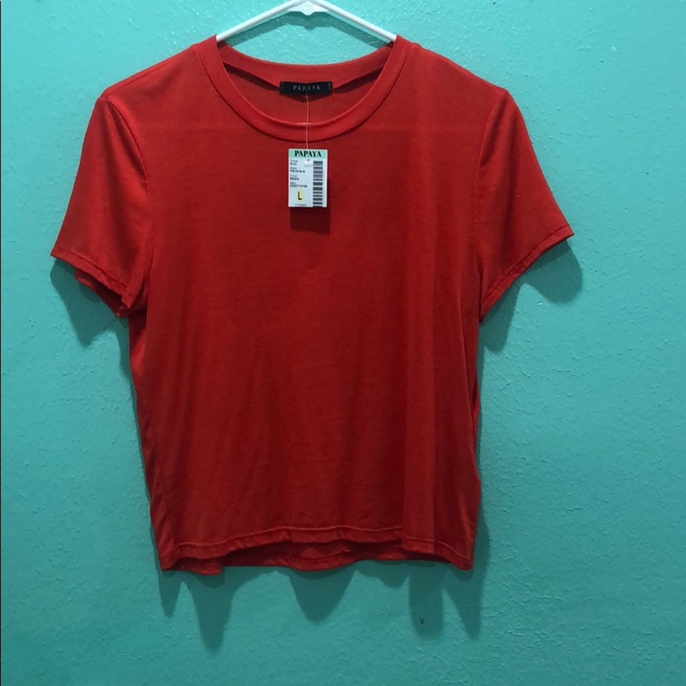 Knit T shirt